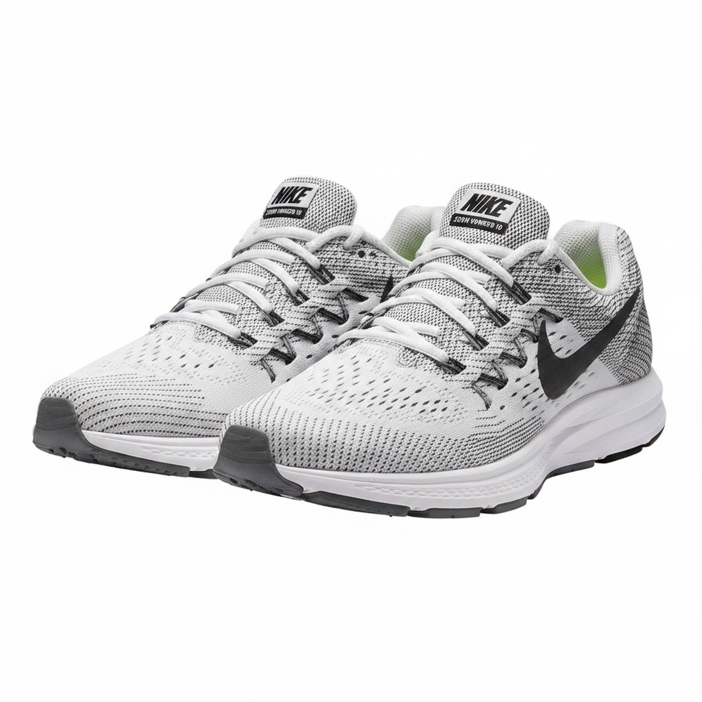 Nike Zoom Vomero 10 Womens Running Shoes White Black 717441-100 Size 9 - Picture 3 of 16